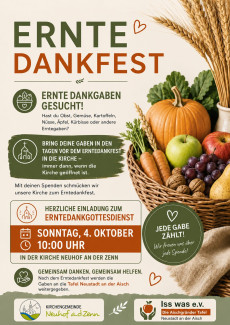 Erntedank 2026 