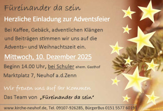 Adventsfeier FDS 