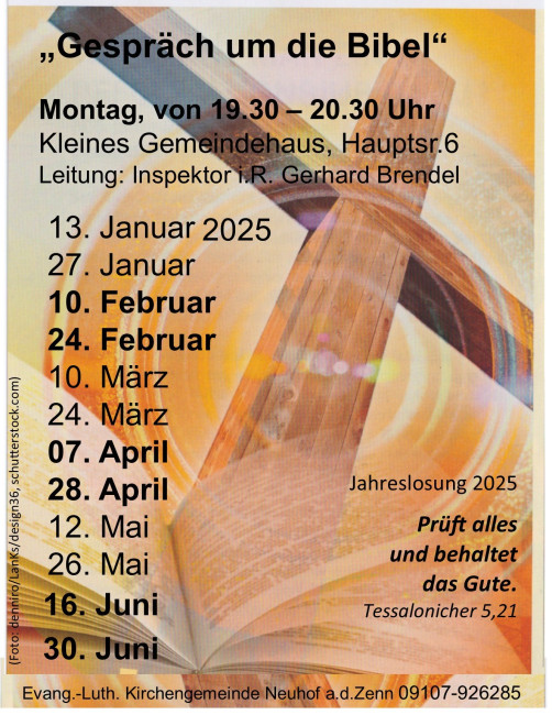 Gespräch um die Bibel 2025 